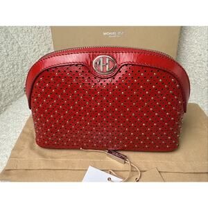 MICHAEL KORS-Monogram-Crimson-Travel Purse-Brand New w/Tag-Authentic-Rare